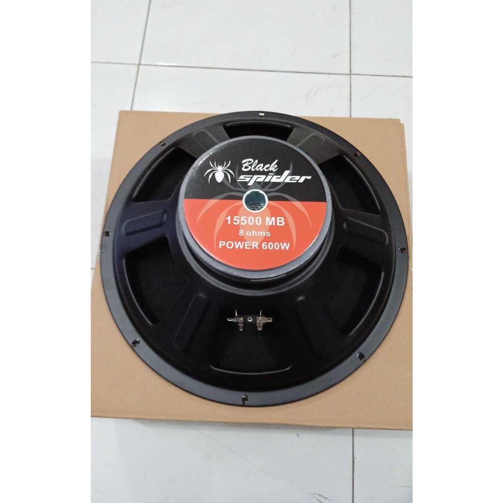 Speaker Black Spider 15 Inch 15500 Full Range Black Spider 15 Inch BS 15500 MB