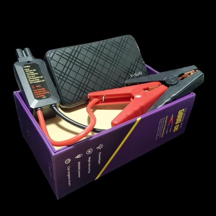 Aqq V-Gen Powerbank Jumper Starter 7200Mah | Jumper Mobil | Accu | Aki