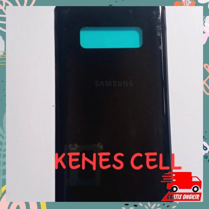 Backdoor Tutup Belakang Casing Belakang Samsung Note 8 Original Hitam