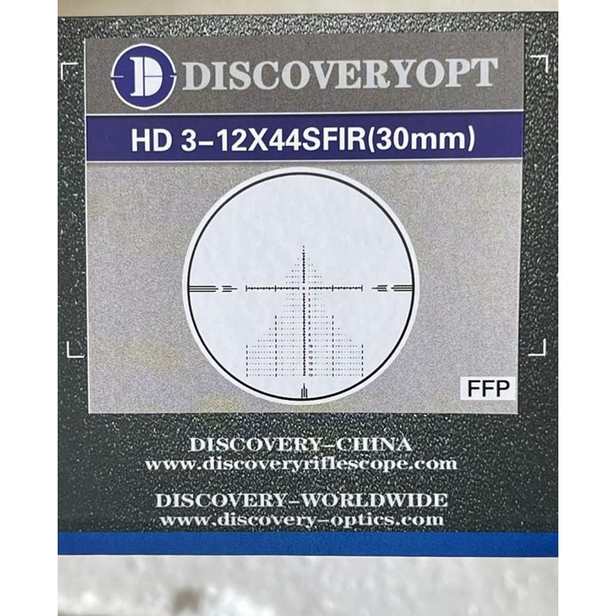 TELESKOP DISCOVERY HD 3-12x44 SFIR MURAH