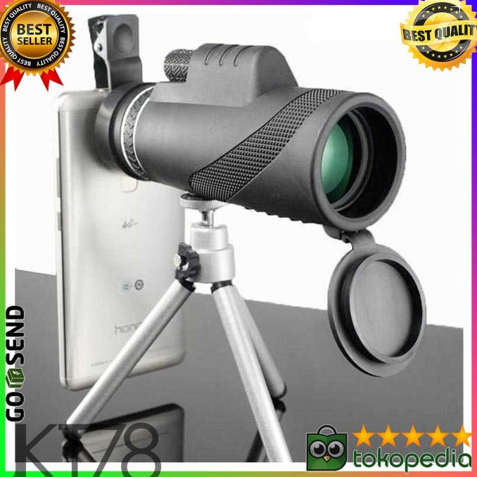MOGE Teropong Monokular Smartphone Hiqh Quality 40 x 60 - KL1040