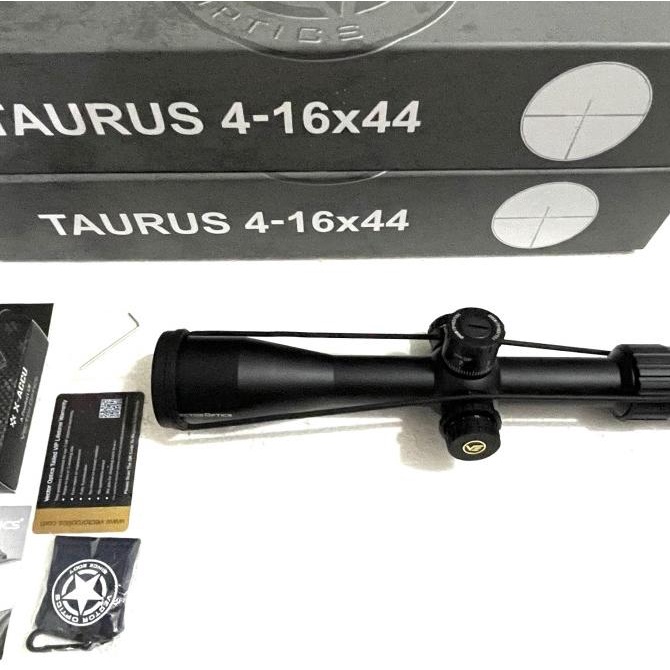 TELESKOP VECTOR TAURUS HD 4-16x44 SFP SFIR RETIKEL TITIK DOT NYALA