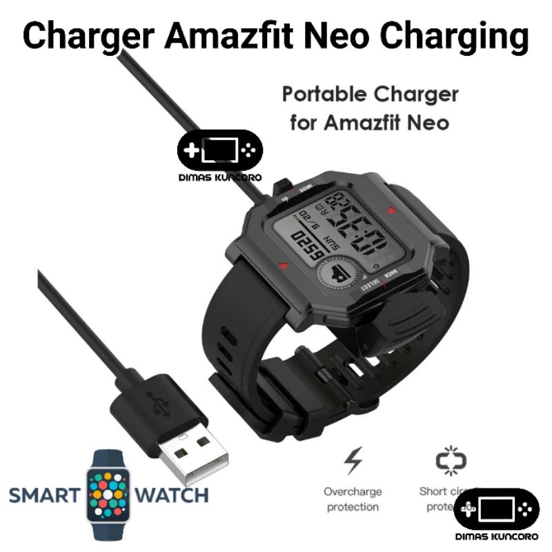 Charger Amazfit Neo charging kabel huami retro usb smartwatch