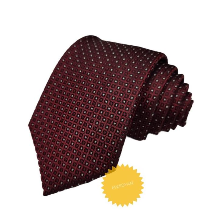 dasi pria merah maroon dasi formal pria dasi mewah pria terbaru