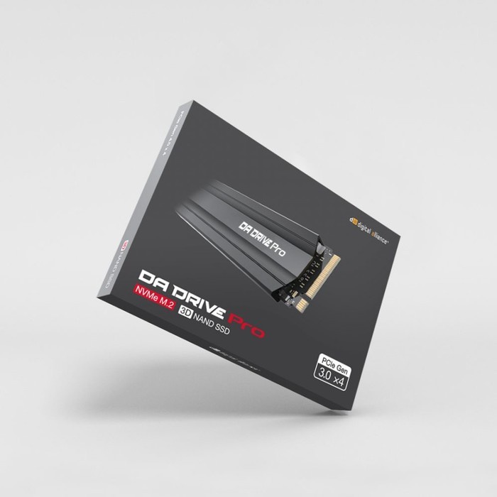 SSD Digital Alliance DA Drive Pro 512GB M.2 2280 NVMe with Heatsink