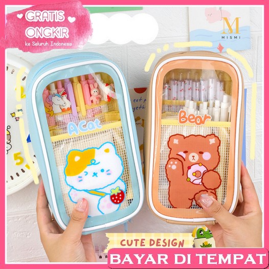 

Tempat Pensil Aesthetic Wadah Pulpen Untuk Sekolah Disgrip Anak Perempuan Laki Disgrib Lucu Terbaru Viral Dosgrip Korea Aestetik Pencil Case Korean Style Dusgrip Aesthatic Cewek Cowok Kotak Pengsil Estetik Murah Mismi Bona Pencil Case Perempuan Tempa