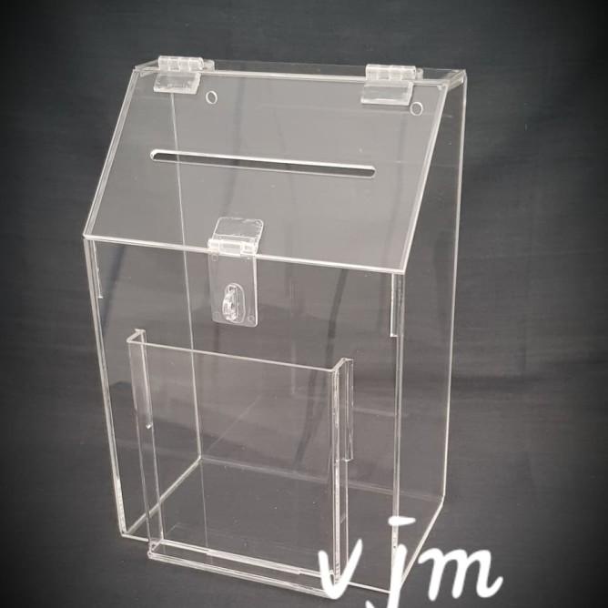 

Baru Acrylic Kotak Saran/Amal 3Mm (Type 017) Original