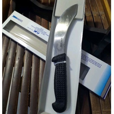 JARVIS 16CM 1401056 SKINNING KNIFE WITH LATEST DESIGN NON-SLIP HANDLE PISAU DIBAHARI