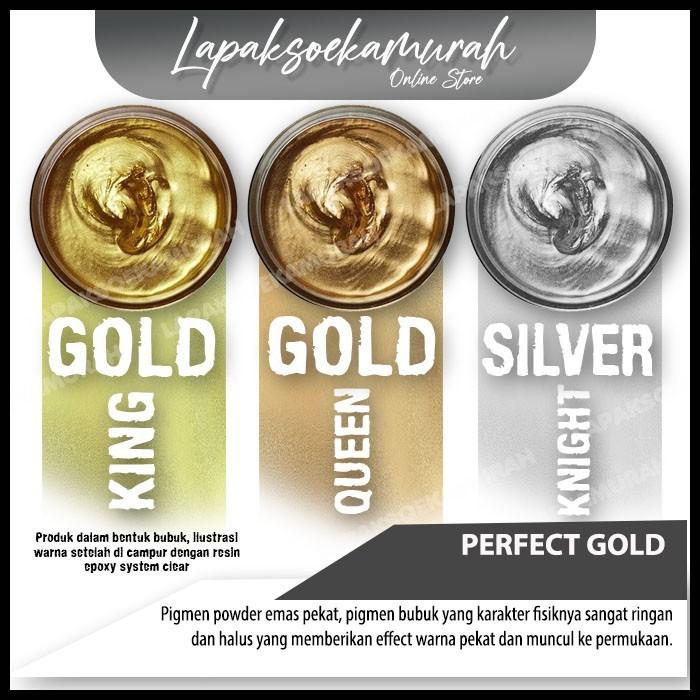 Terlaris Pigmen/Pigment Resin Epoxy Perfect Gold Emas