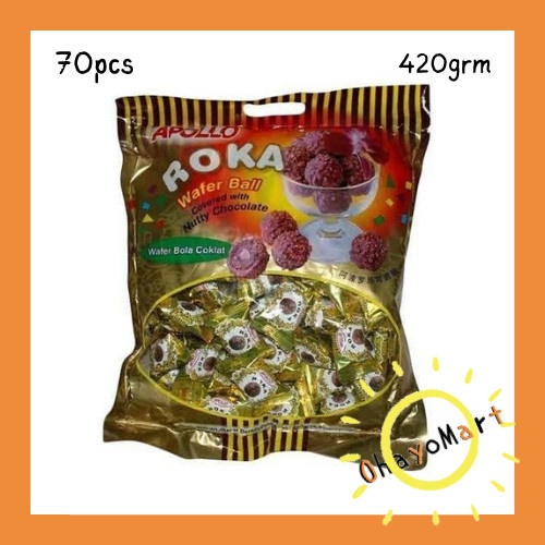 

Apollo Roka Reffil / isi ulang biskuit roka 480g