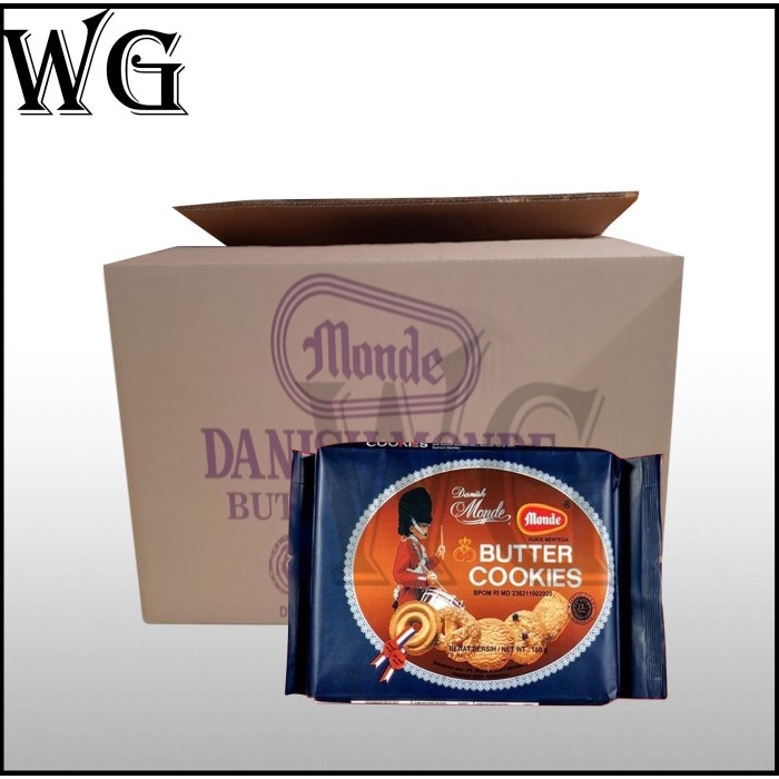 

Monde Butter Cookies 150 gram - 1KARTON