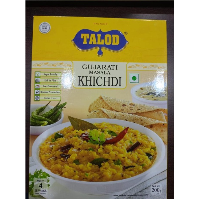 

{{{{}}] TALOD GUJARATI MASALA KHICHDI 200 GM