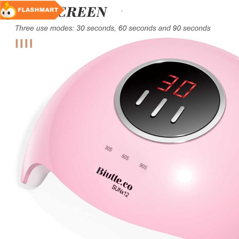 FLASHMART SUN Pengering Kutek Kuku UV LED Nail Dryer 54 W - X12