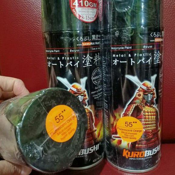 

Pilok Cat Pilox Samurai Paint Kurobushi Fluorescent Orange 400 Ml - Orange Stabilo (55**)
