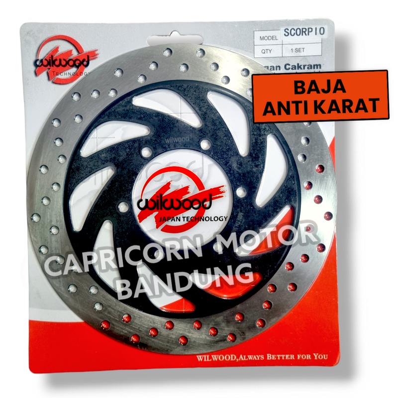 Piringan Cakram Depan SCORPIO DISC WILWOOD