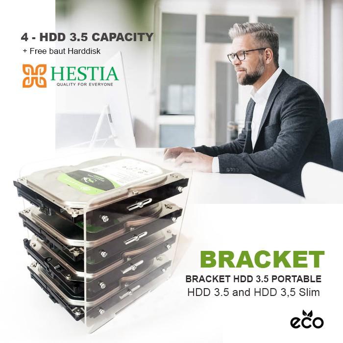 Docking Bracket Rak Susun Tempat Hardisk Case Harddisk Pc Hdd 3.5