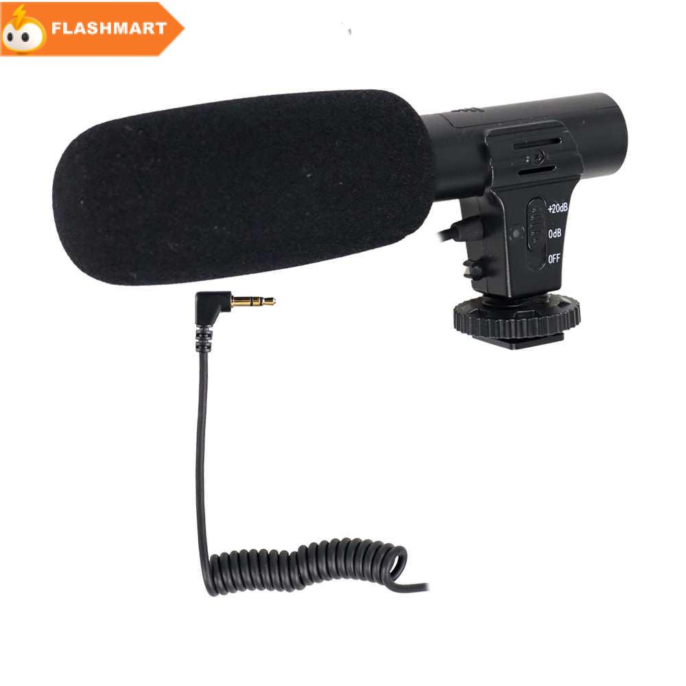 FLASHMART TaffSTUDIO Shotgun Microphone untuk DSLR - MIC-05