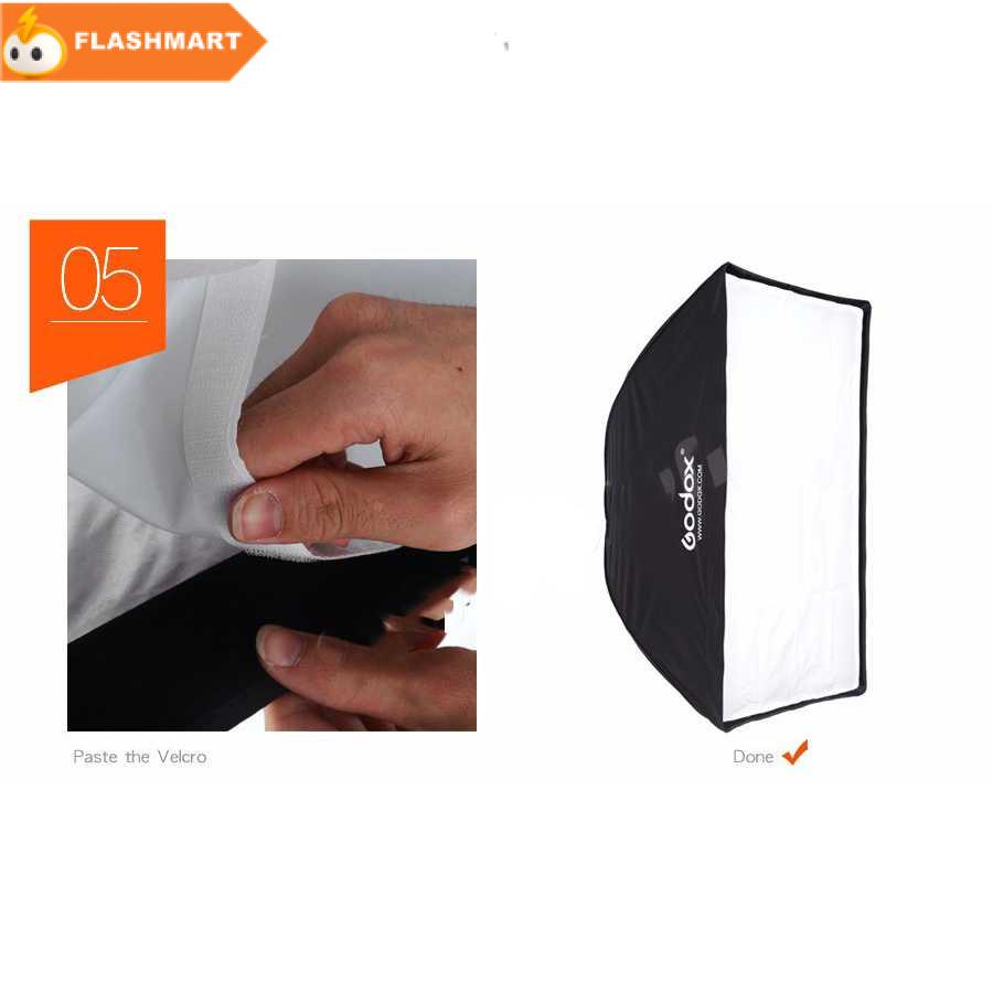 FLASHMART Godox Payung Softbox Reflektor 60x90cm untuk Flash Speedlight - SB-UBW