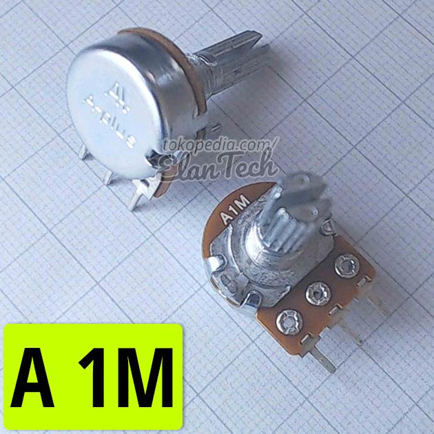A1M Potensio A-Plus Aplus Mono Potensiometer A-1M A 1M Elan73c dijamin
