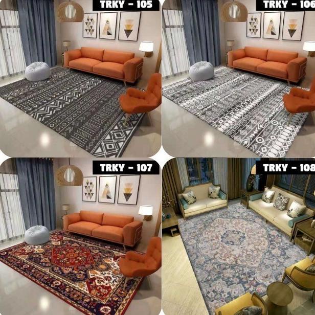 AMBAL TURKEY KARPET 2 METER x 1,4 METER KARPET TUrkey IMPORT ORIGINAL