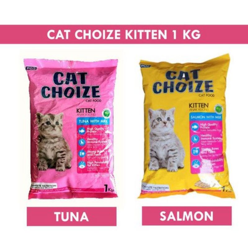 CAT CHOIZE ADULT 800GR - CAT CHOIZE KITTEN 1KG - Makanan Kucing - Dry Food