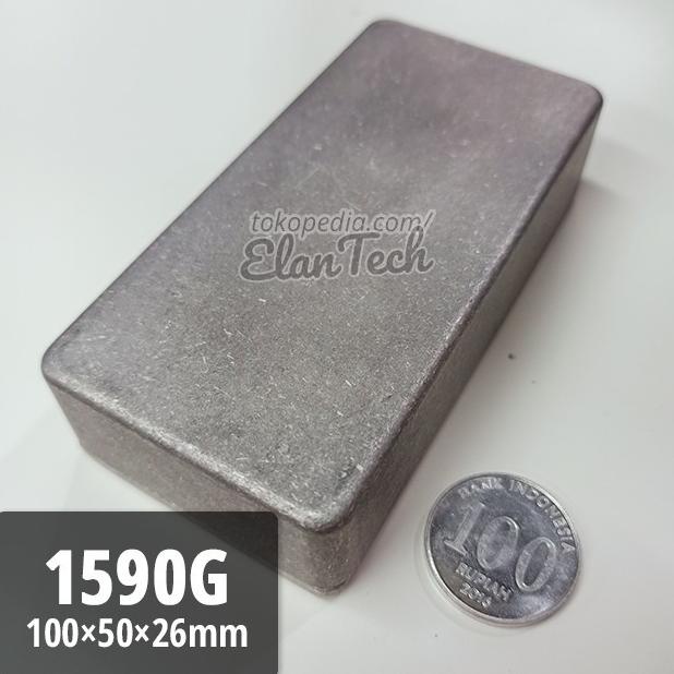 Casing Alumunium 1590G Box Efek Gitar dsb Aluminium 1590 G Elan73c Segera Dapatkan