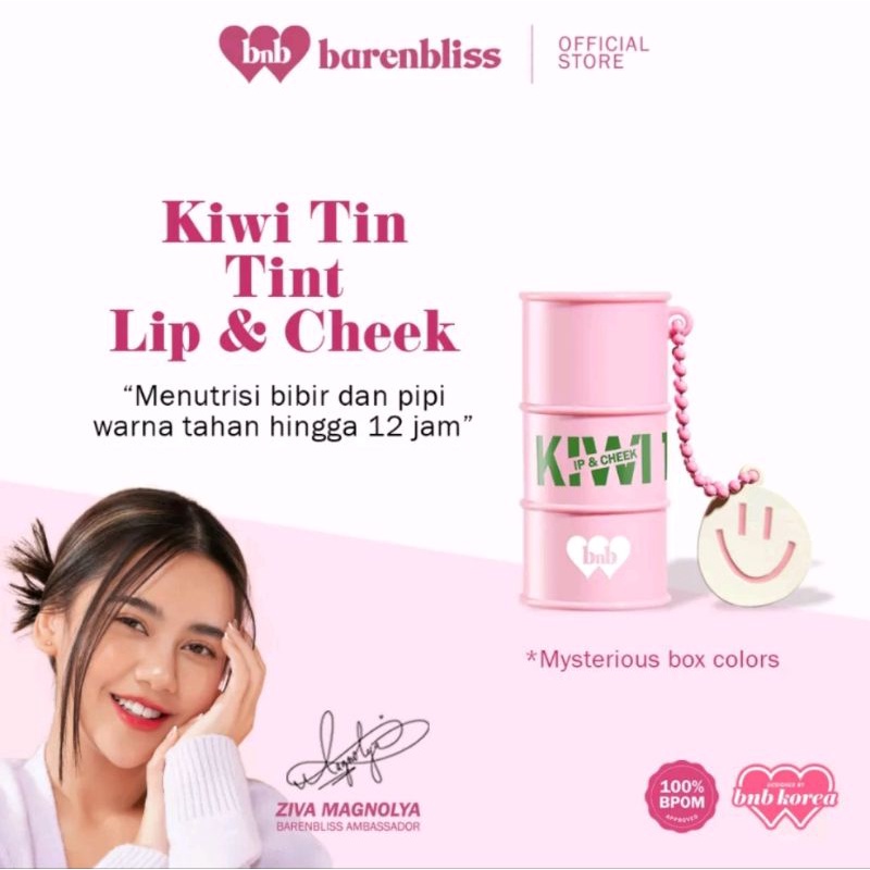 BNB Barenbliss Korean Kiwi Tin Tint Lip &amp; Cheek Blendable