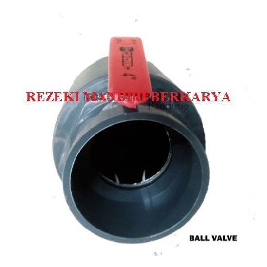 &<&<&<&] BALL VALVE PVC RIGID (BVR) 4" PREMIUM / STOP KRAN PVC RIGID 4"