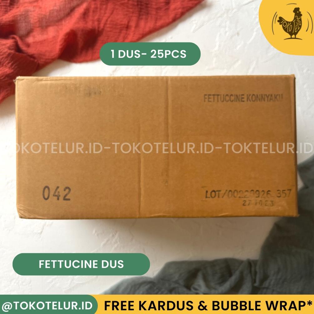 

Wet Shirataki Fettucine Konnyaku (Kwetiau) Per-dus/Carton Best Seller