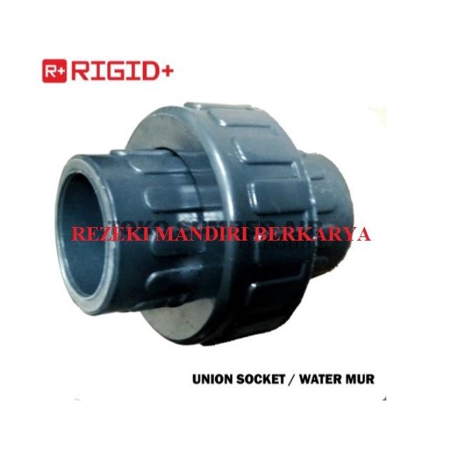 =====] WATER MUR 1/2 inch PVC RIGID atau UNION SOCKET 1/2 inch PVC RIGID