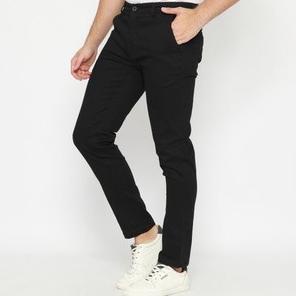 RICARDO D'Britano Celana Panjang Pria Chino Hitam