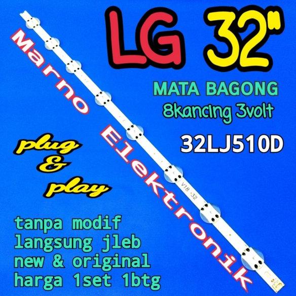 LAMPU BL BACKLIGHT LED TV LG 32 INCH 32LJ510D BL LG 32IN 32LJ510 8K 3V MATA KODOK