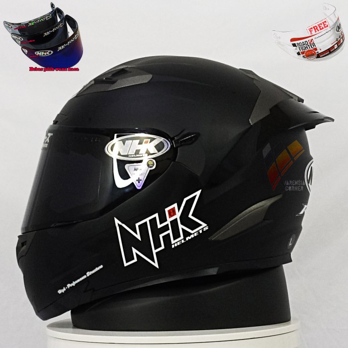 Helm nhk sale hitam full face