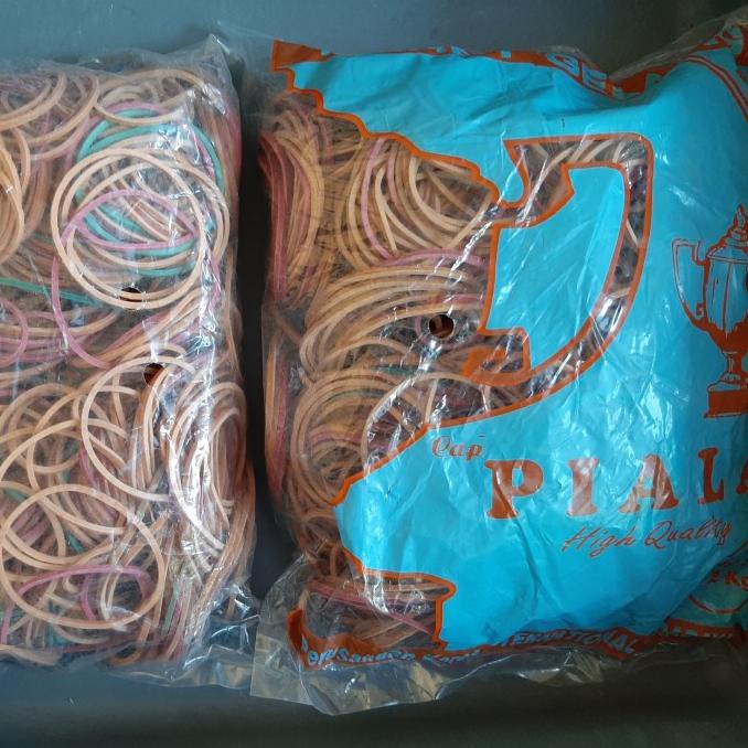 .........] karet gelang piala 500 gr ,karet tali gelang 500 gram