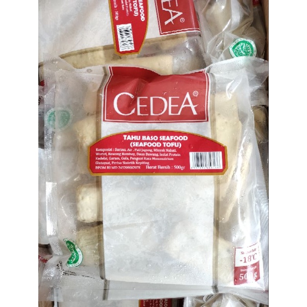 

Cedea Tahu Bakso Seafood (Tofu) 500gr