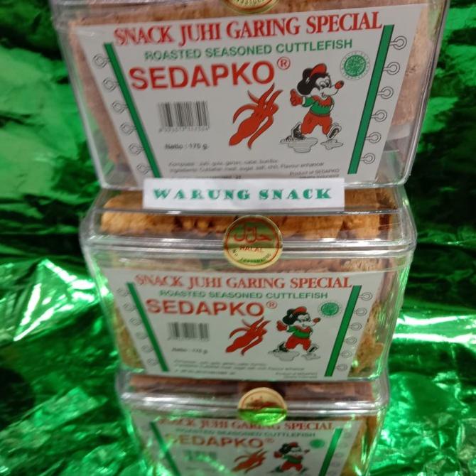 

snack cumi garing sedapko 175gram