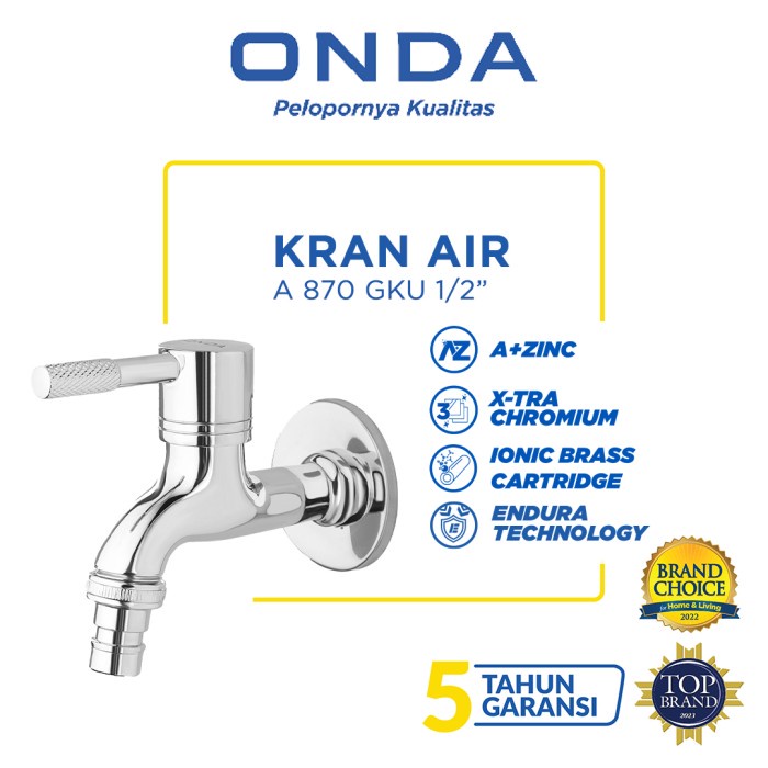 NEW ONDA KRAN AIR TEMBOK / TAMAN A 870 GKU ORIGINAL TERBARU