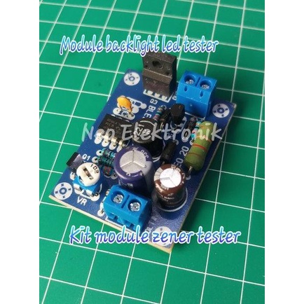backlight led tv dan zener tester module