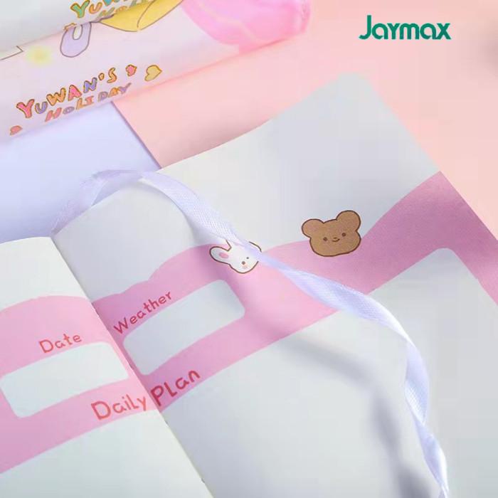 

Magnetic Notebook Diary Girl Time / Jurnal Agenda Buku Tulis / Planner