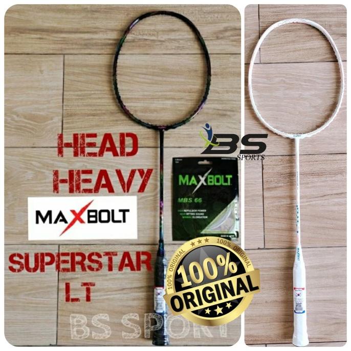 RAKET BADMINTON MAXBOLT SUPERSTAR LT ORIGINAL