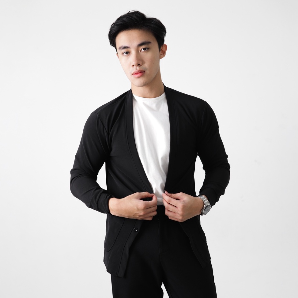 TERPERCAYA MSMO Dustin Cardigan Pria / Outer Cowo / Jaket Cowo / Cardigan Knit / Cardigan Korea