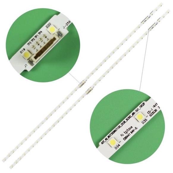 LAMPU BACKLIGHT TV SAMSUNG UA 49 NU 7100K LED BACKLIGHT STRIP TV SAMSUNG UA 49NU7100K  BL SAMSUNG 49