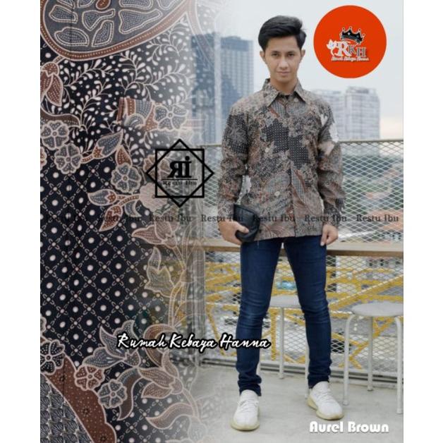 Terlaris Kemeja Batik Pria Modern/Kemeja Pria/Batik Pria Modern/Batik Mewah/Batik Pria Pekalongan/Ba