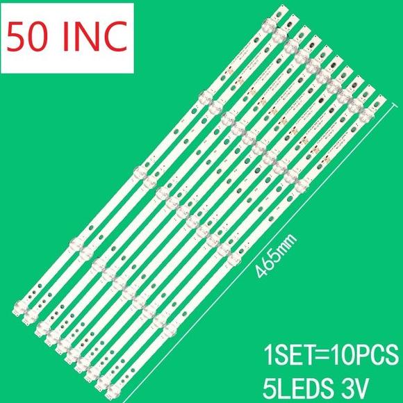 BACKLIGHT TV LED AKARI 50 INC LE 50D88 50D88SB 50D88ID 5099T3 50D 50T 5099T3SB LAMMPU BL 5K 3V LE50D