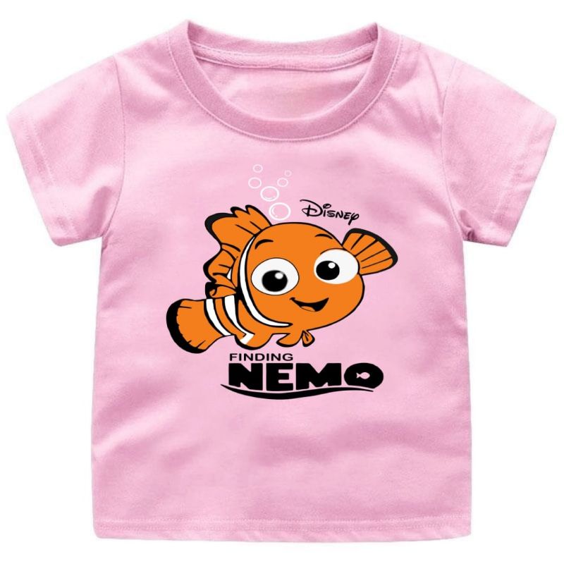 Baju Kaos Anak usia 1-12Tahun FINDING NEMO