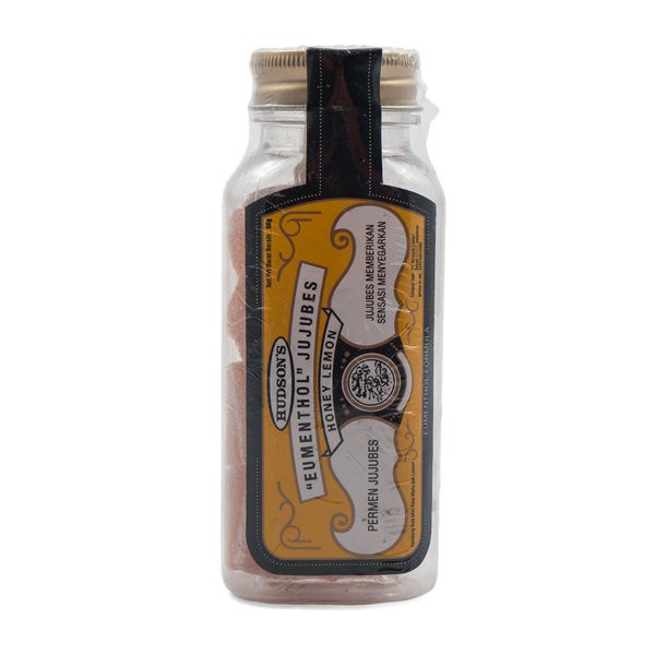 

HUDSONS Eumenthol Jujubes Honey Lemon Candy 50gr