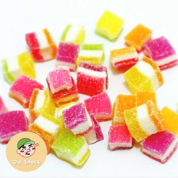

500GR JELLY THAILAND / PERMEN JELI RASA BUAH KILOAN (KOTAK/ROLL)