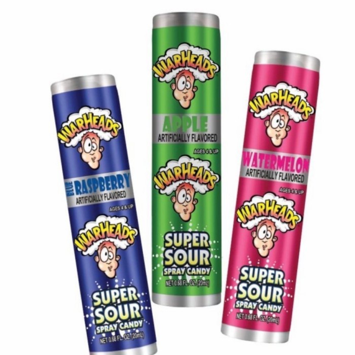 

Warheads Spray Candy Super Sour All Var 20ml / Warheads Permen Semprot