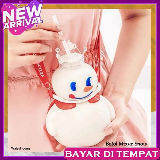 Botol Mixue Viral Tempat Anak Laki Laki Bitol Tumbler Anti Tumpah 2023 Termurah Kekinian Minuman Aes