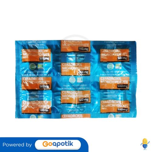 CEFADROXIL HEXPHARM JAYA 500 MG STRIP 10 KAPSUL